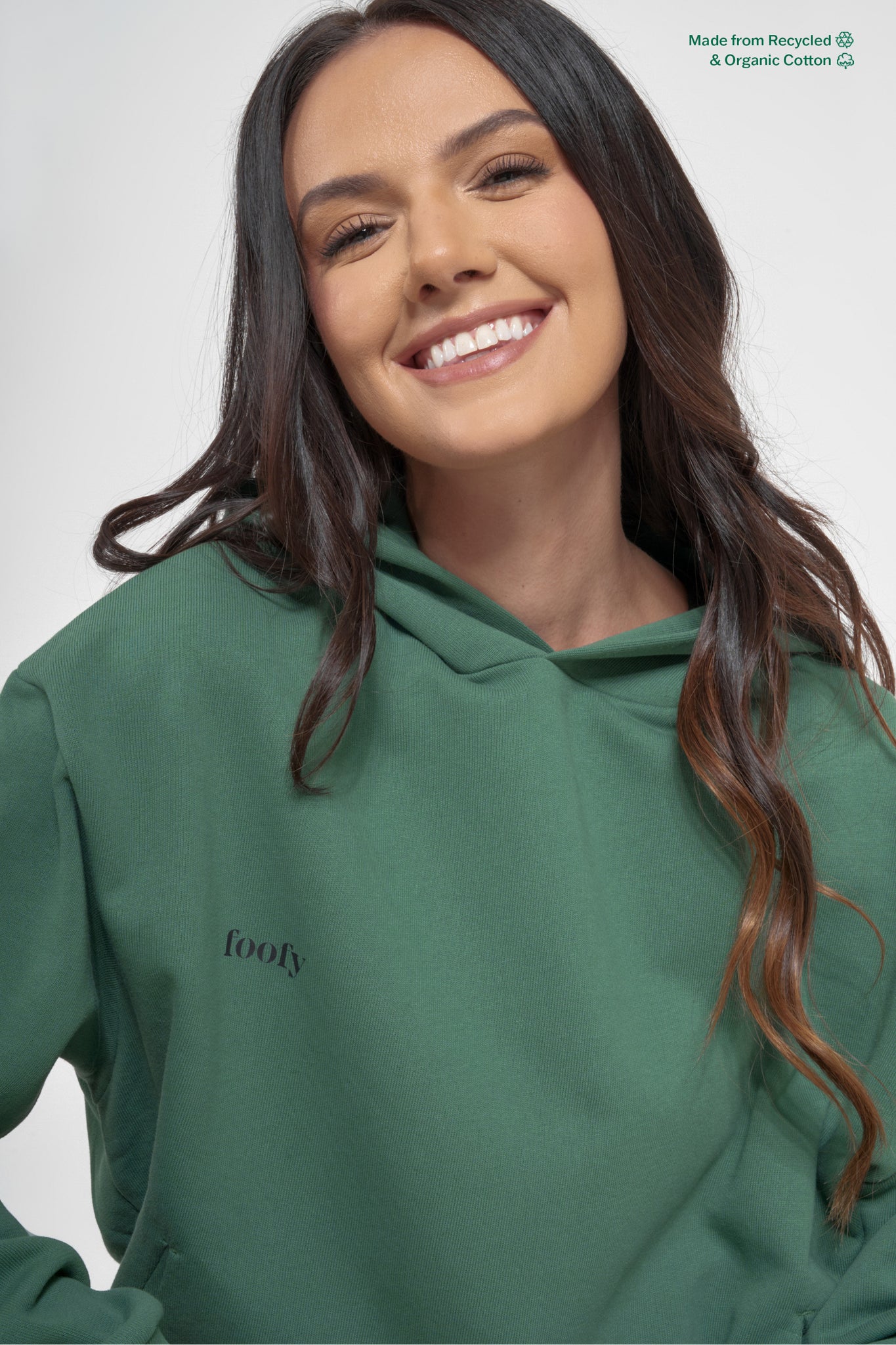 Foofy Hoodie-Green